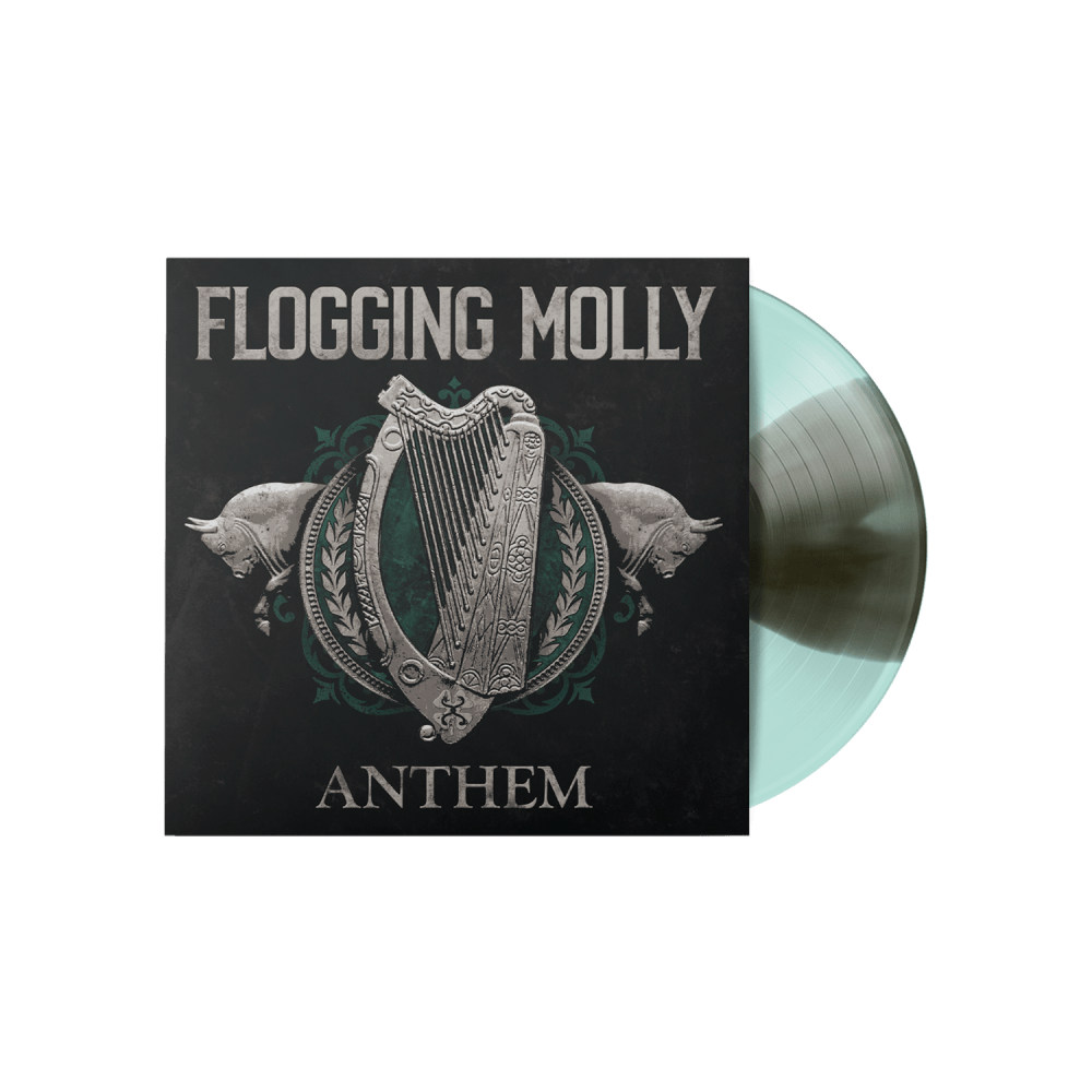 Flogging Molly - Anthem Clear & Olive Butterfly Vinyl LP