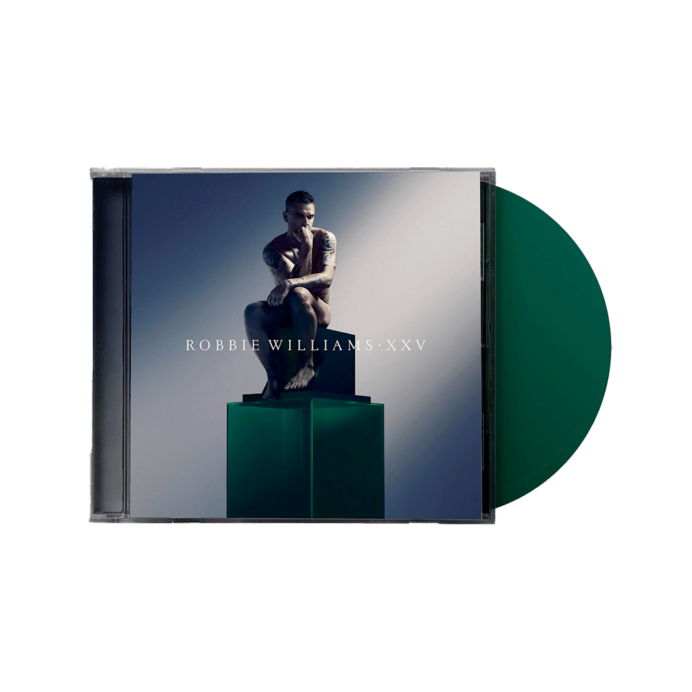 Robbie Williams - XXV Standard CD - Alternative Artwork Green CD