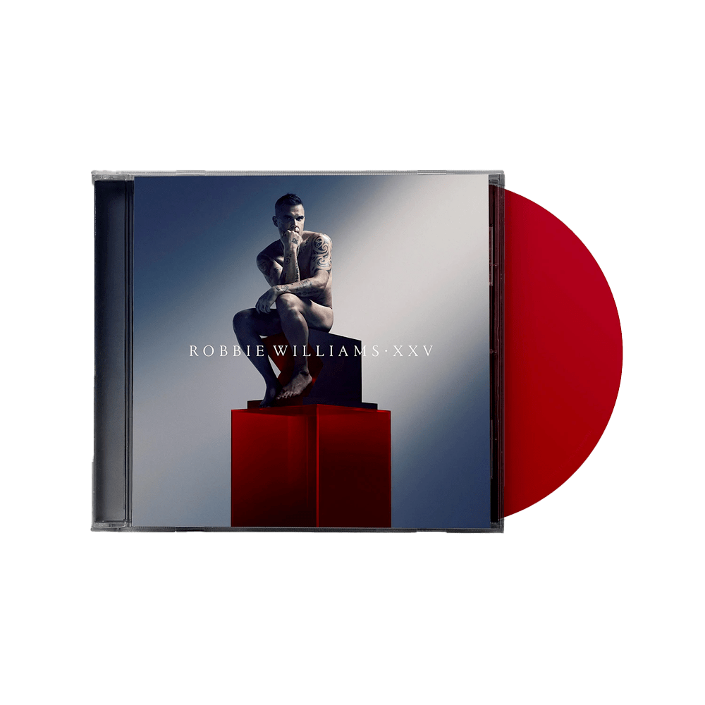 Robbie Williams - XXV Standard CD - Alternative Artwork Red CD