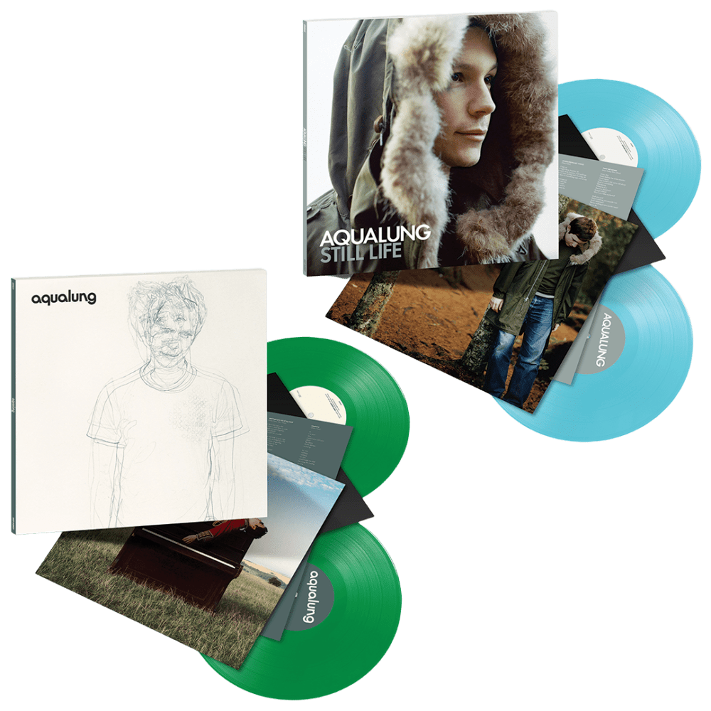 Aqualung - Aqualung Store Exclusive Light Green Colour-Vinyl + Still Life Store Exclusive Curacao Colour-Vinyl + Signed Art Prints