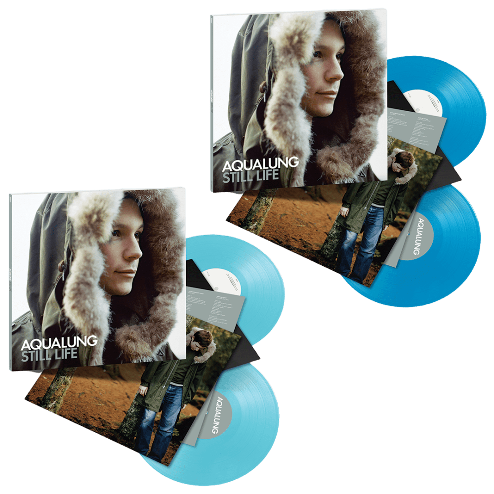 Aqualung - Still Life Store Exclusive Curacao Colour-Vinyl + Still Life Sky Blue Vinyl + Signed Art Print