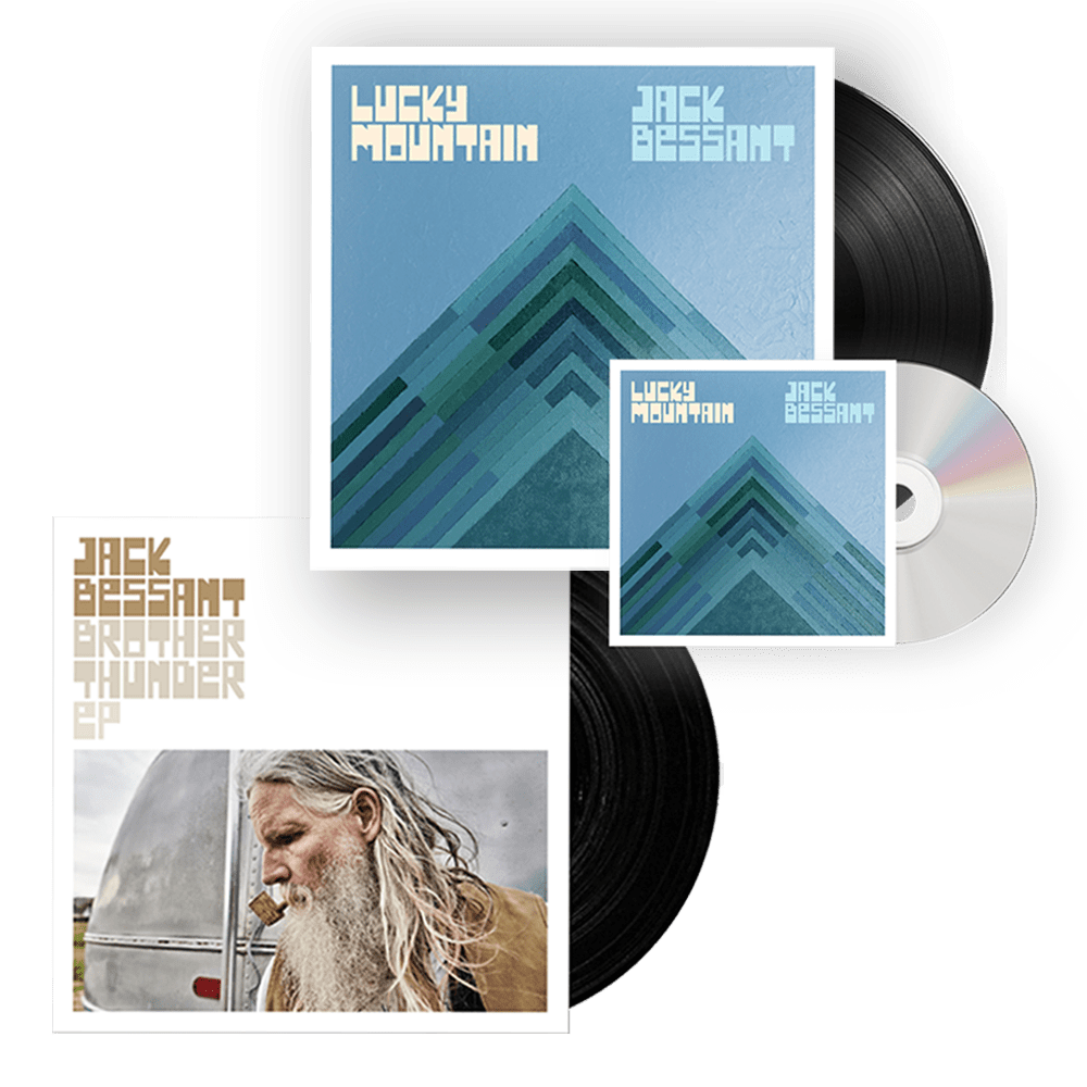 Jack Bessant - Brother Thunder Vinyl + Lucky Mountain Vinyl + Lucky Mountain CD