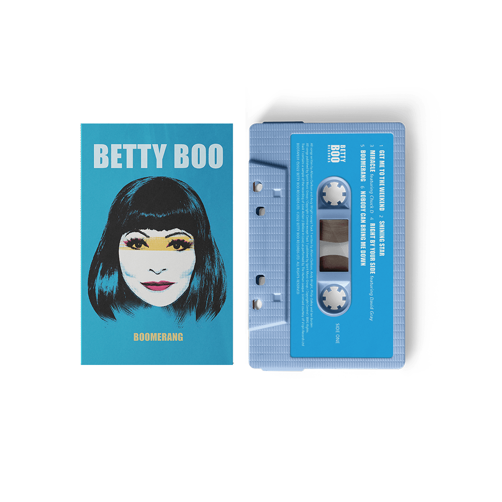 Betty Boo - Boomerang Blue Cassette