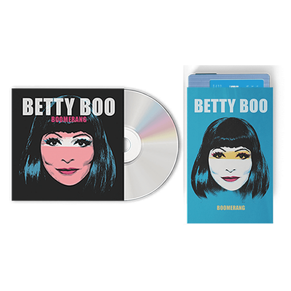 Betty Boo - Boomerang Signed CD-Blue Cassette