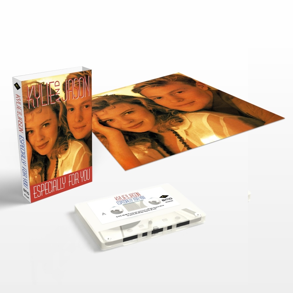 Kylie & Jason - Especially For You Exclusive White Cassette