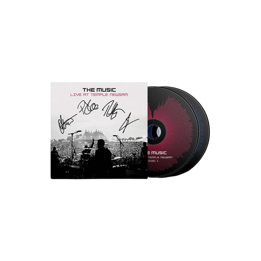 The Music - Live at Temple Newsam Signed-CD