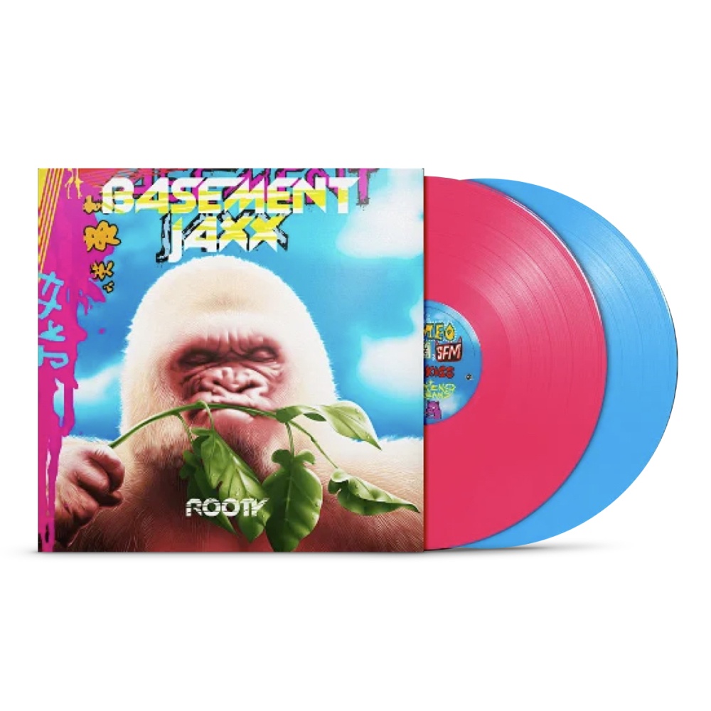 Basement Jaxx - Rooty Pink & Blue Double-Vinyl