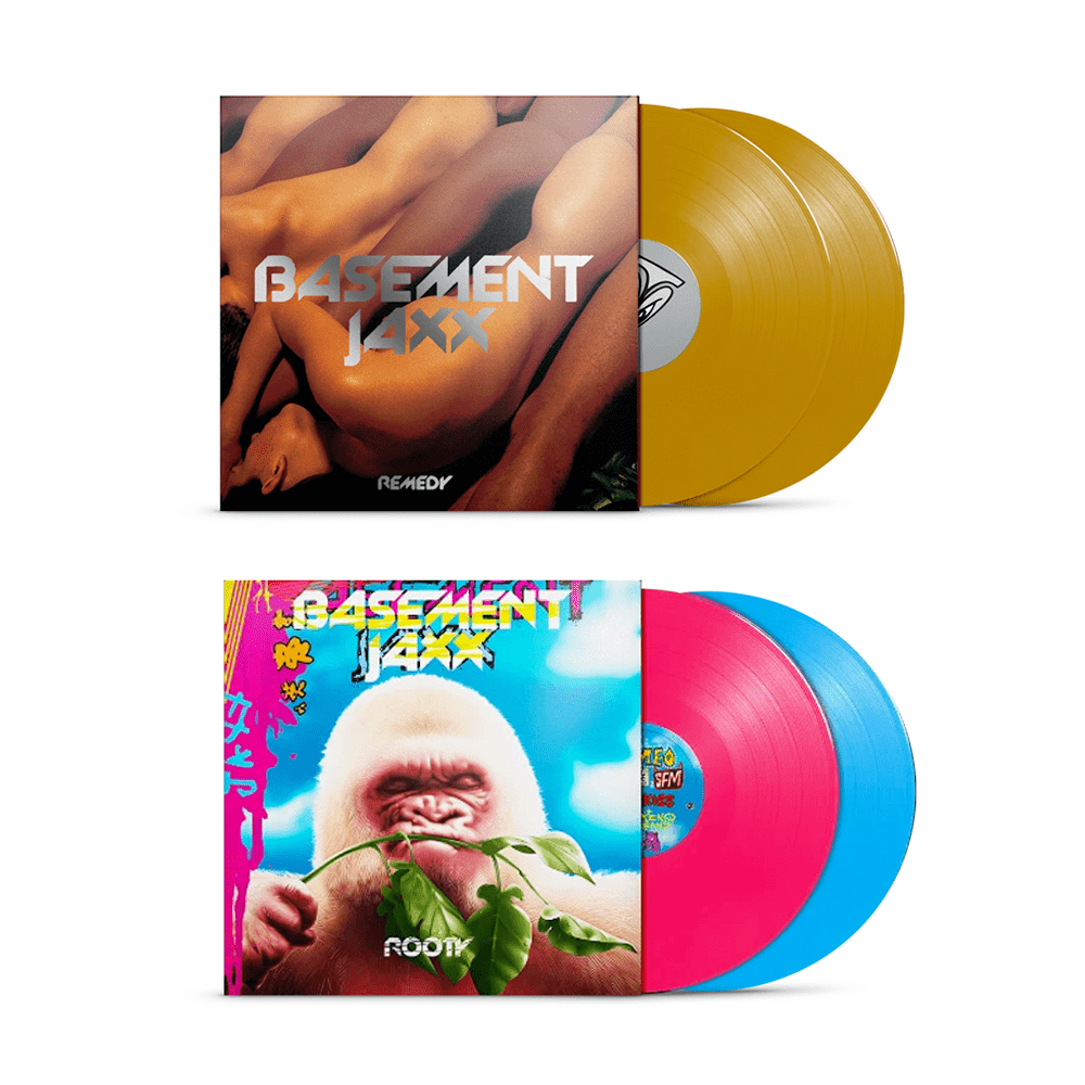 Basement Jaxx - Remedy-Rooty ColouRed-Vinyl Bundle