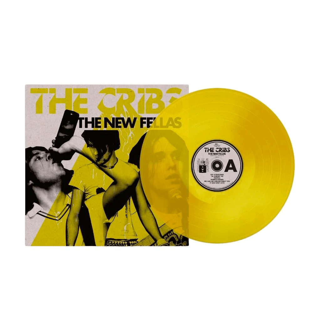 The Cribs - The New Fellas Yellow Transparent Vinyl