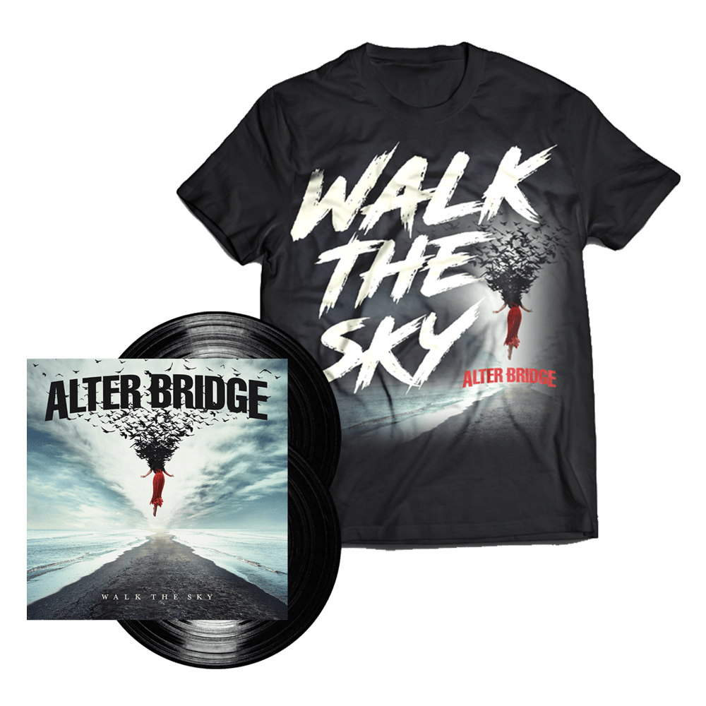 Alter Bridge - Walk The Sky Black Double Vinyl + T-Shirt (Exclusive)