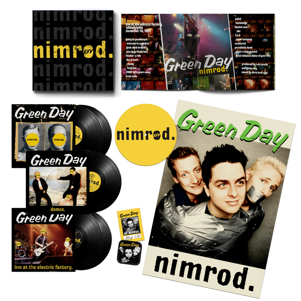 Green Day - Nimrod 25th Anniversary Edition 5LP Boxset