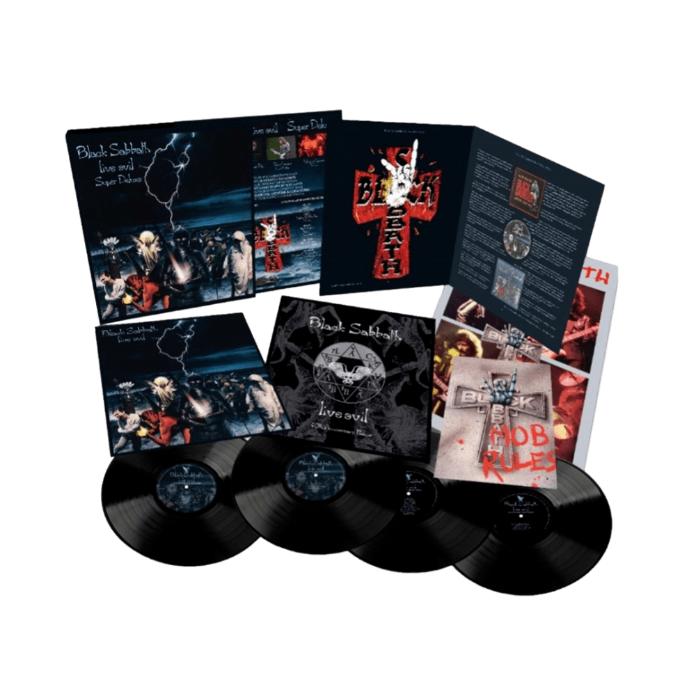 Black Sabbath - Live Evil Super Deluxe 40th Anniversary Edition 4LP Boxset