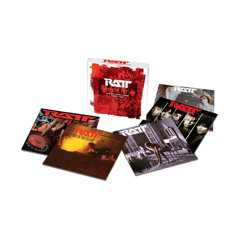 RATT - The Atlantic Years 1984-1991 5-Disc Boxset