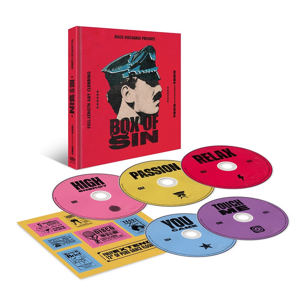 Various Artists - Disco Discharge Presents: Box Of Sin 5CD Boxset