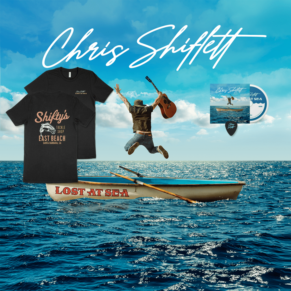 Chris Shiflett - Lost At Sea T-Shirt & CD Bundle