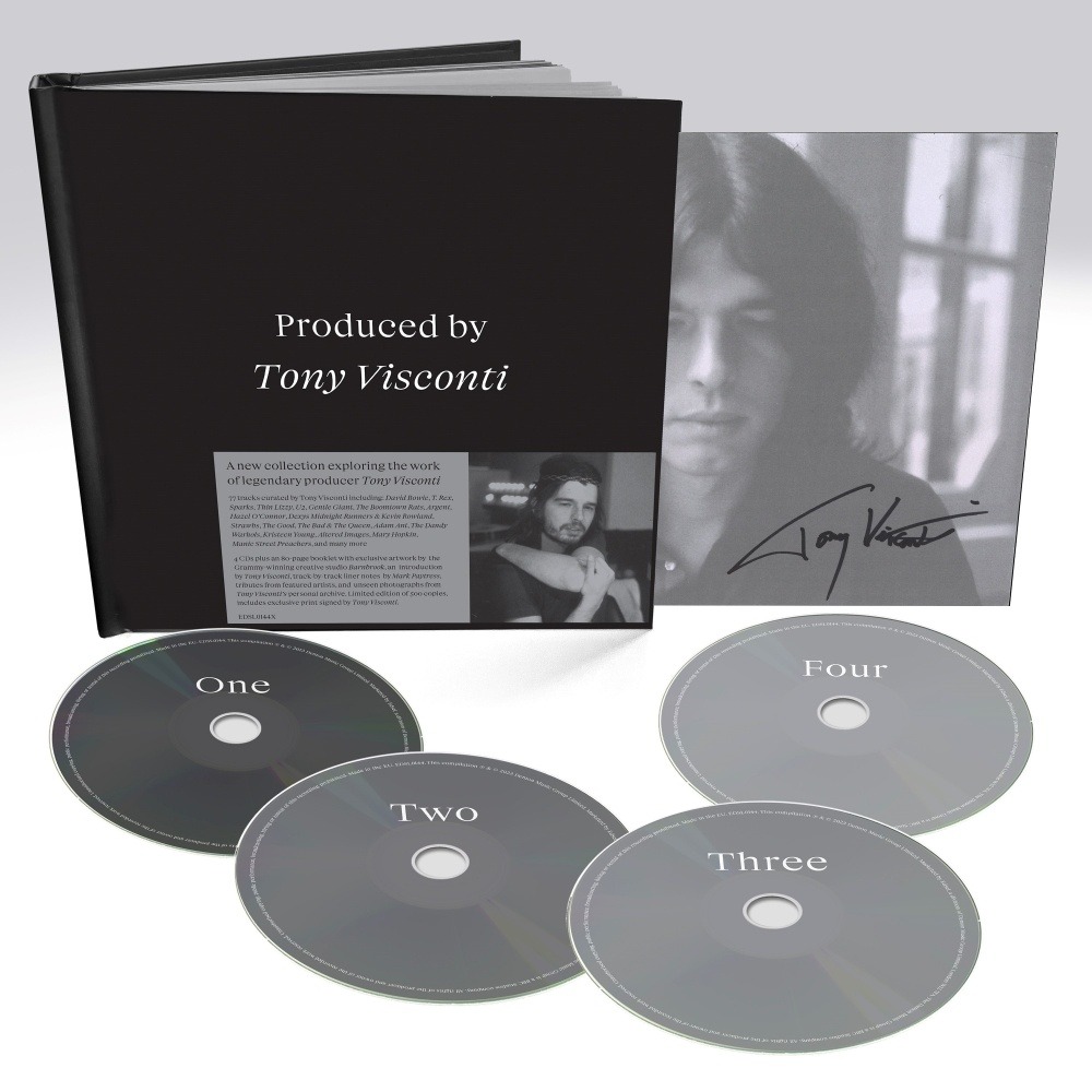 Various Artists – Produced By Tony Visconti 4CD Exclusive Signed Edition Boxset