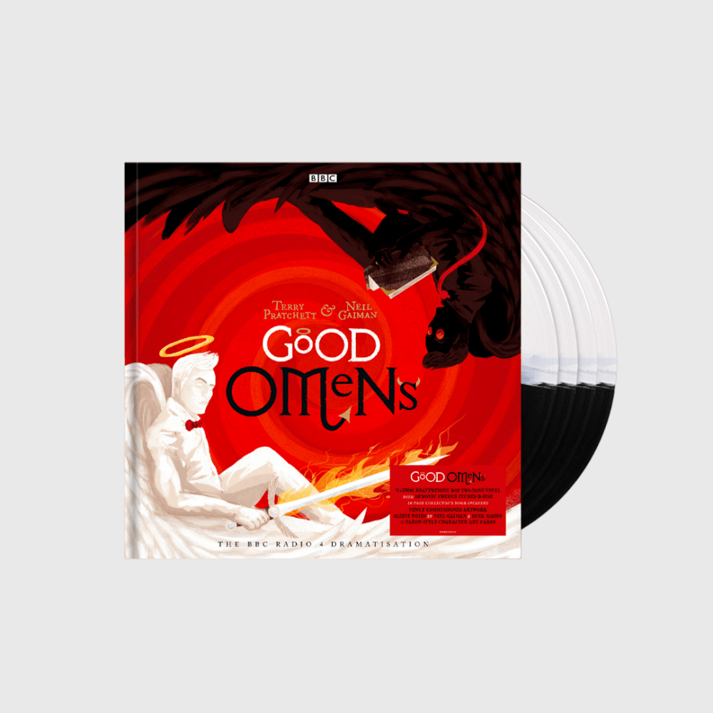 Terry Pratchet & Neil Gailman - Good Omens 4LP Book Heavyweight Vinyl Boxset