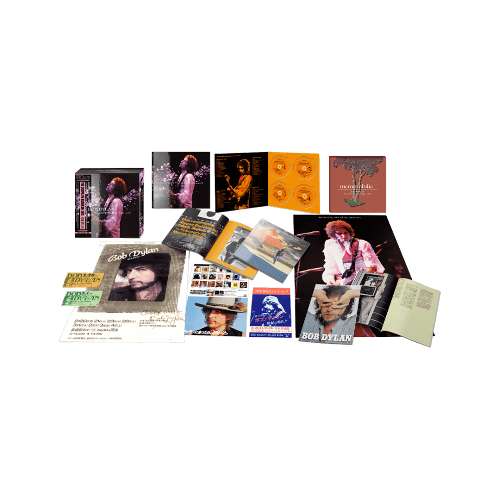 Bob Dylan - The Complete Budokan 1978 4-Disc CD Boxset