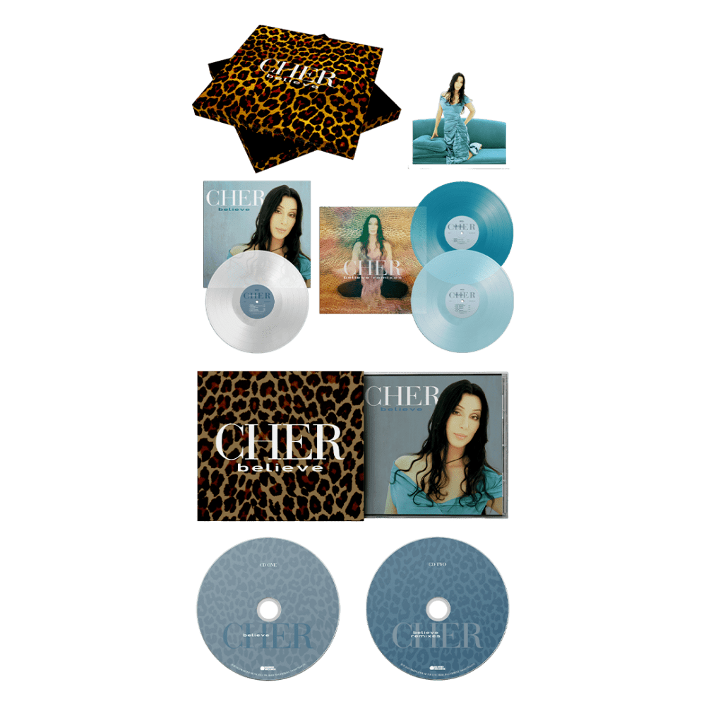 Cher - Believe 25th Anniversary Deluxe Edition 3LP Boxset + 2-Disc CD