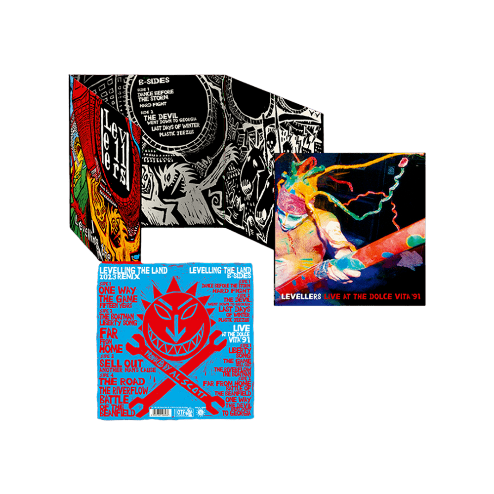 The Levellers - Levelling The Land 2023 Remix Deluxe Edition 4LP Boxset Boxset