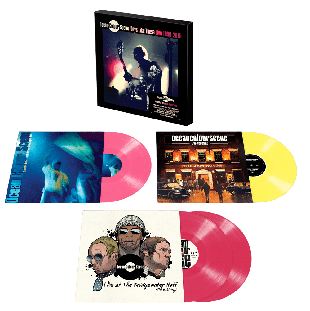 Ocean Colour Scene - Days Like These- Live- 1998-2015 140g Colour Vinyl Boxset