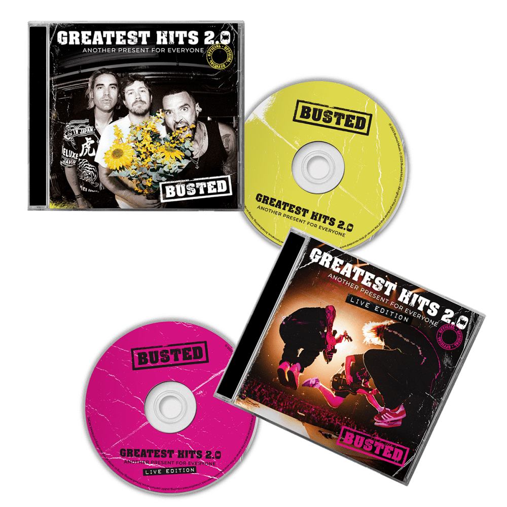 Busted - Greatest Hits 2.0 (Another Present For Everyone) CD + Live Edition CD