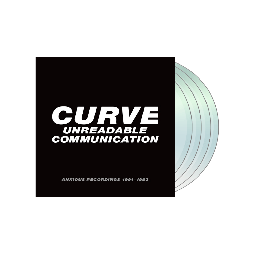 Curve - Unreadable Communication Anxious Recordings 1991- 1993 4CD Boxset