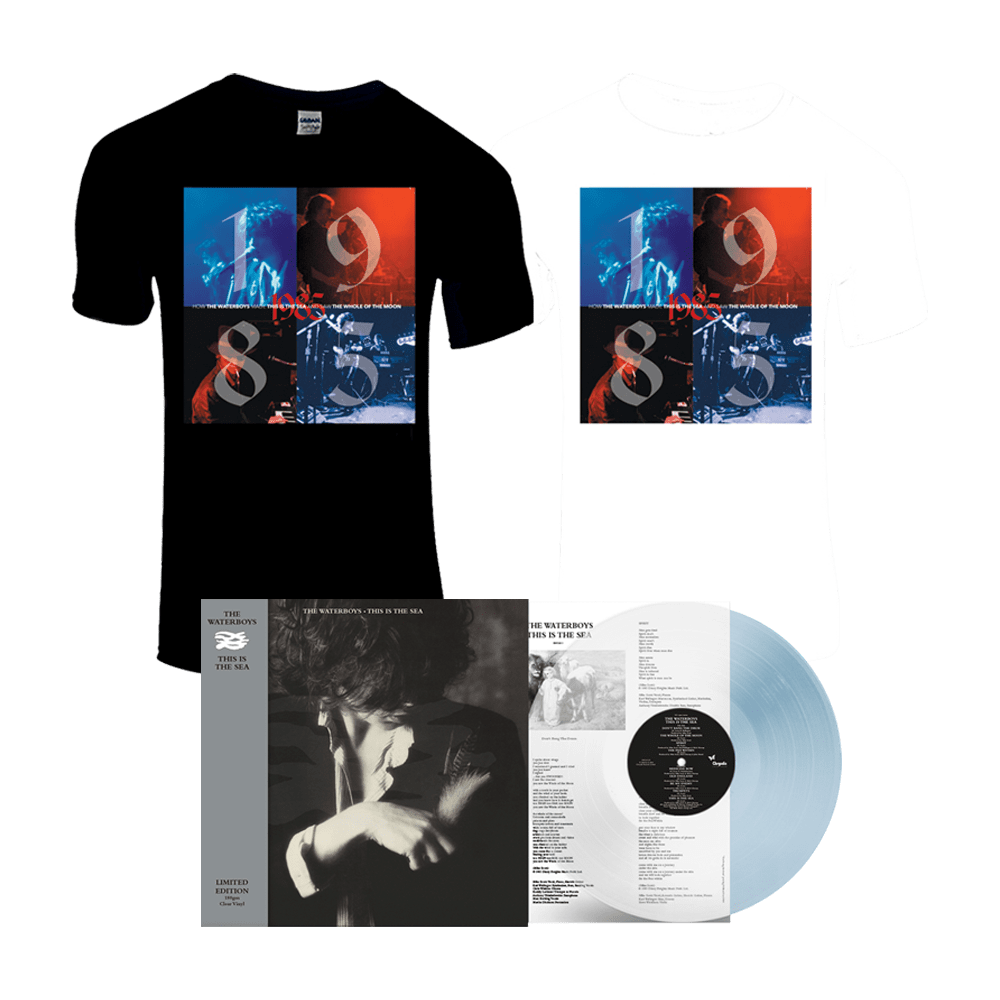 The Waterboys - This Is The Sea Limited Edition Clear Vinyl + T-Shirt (Choice Of Colour)