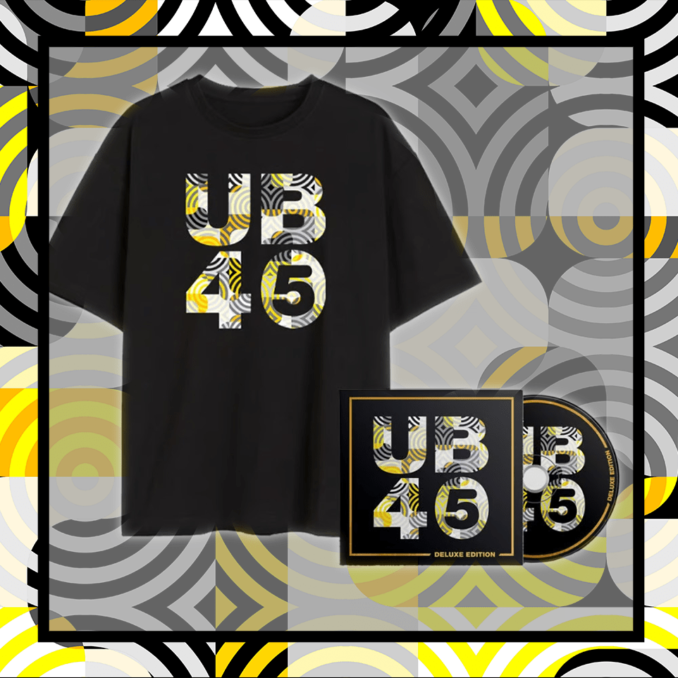 UB40 - UB45 Deluxe CD + T-Shirt (Inc Signed Print)