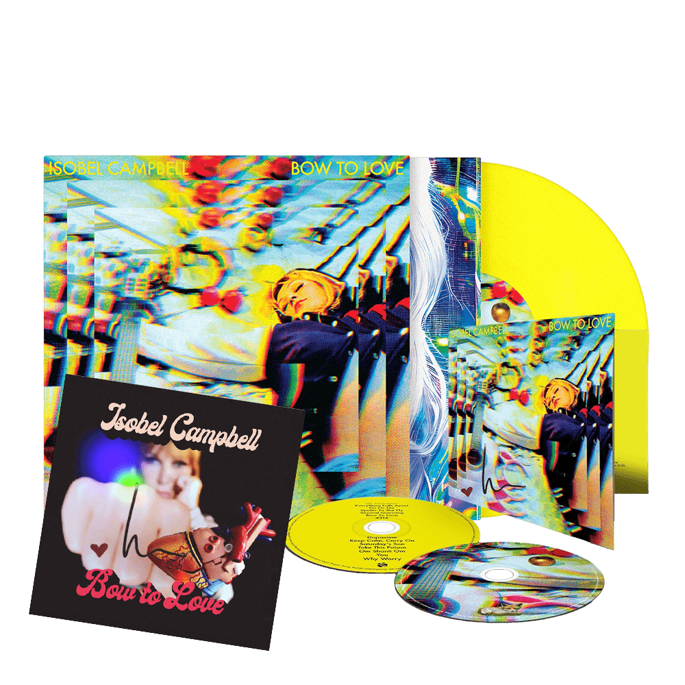 Isobel Campbell - Bow To Love (Signed) 2CD + Yellow Vinyl + Signed 12" Art Print