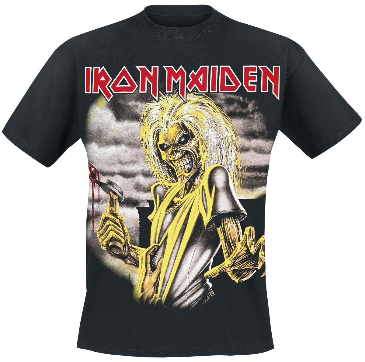 Iron Maiden T-Shirt - Killers - S to 5XL - for Men - black - 100% cotton T-Shirts Band Merchandise