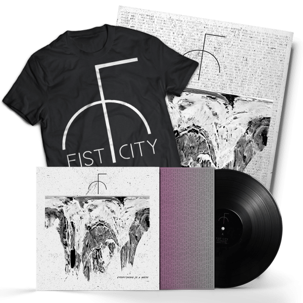 Fist City - Everything Is A Mess LP (Signed), Poster & T-Shirt