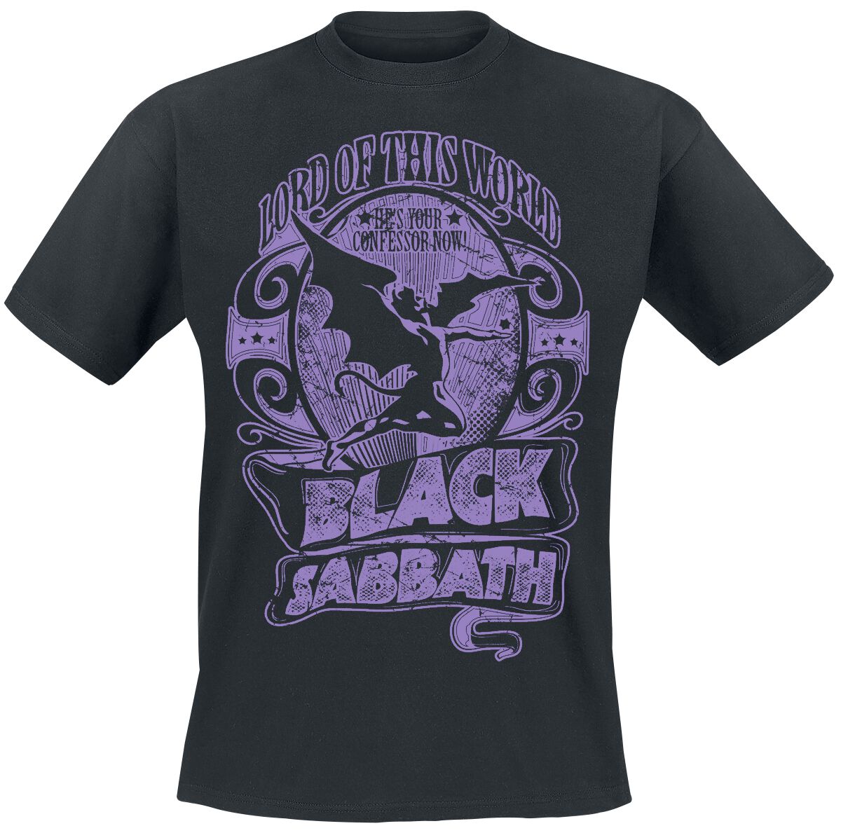 Black Sabbath T-Shirt - Lord Of This World - L to 5XL - for Men - black - 100% cotton T-Shirts Band Merchandise