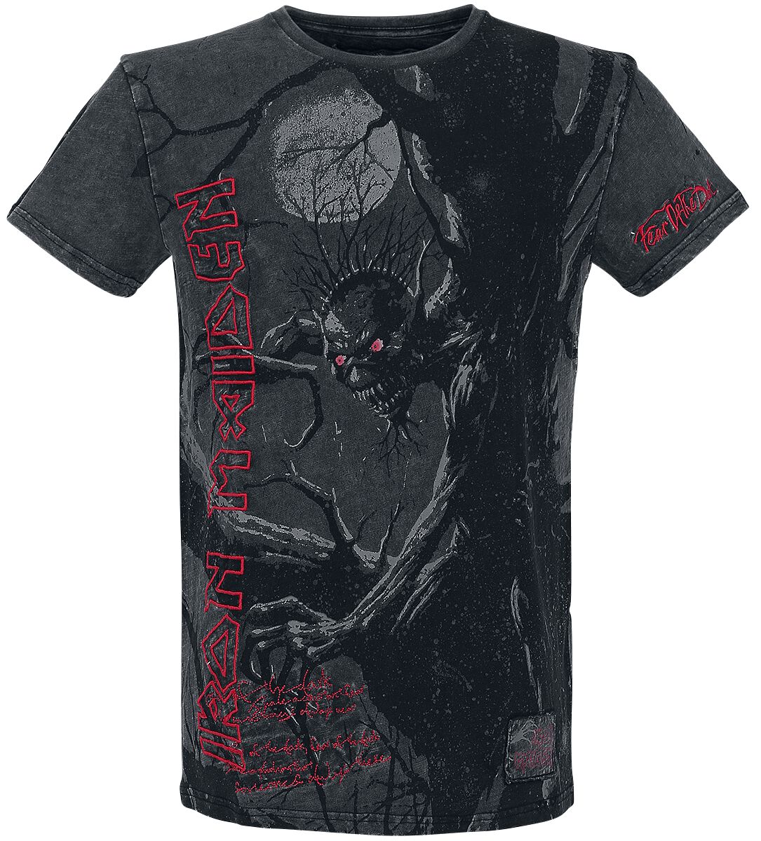 Iron Maiden T-Shirt - EMP Signature Collection - S to 5XL - for Men - black - 100% cotton T-Shirts Band Merchandise