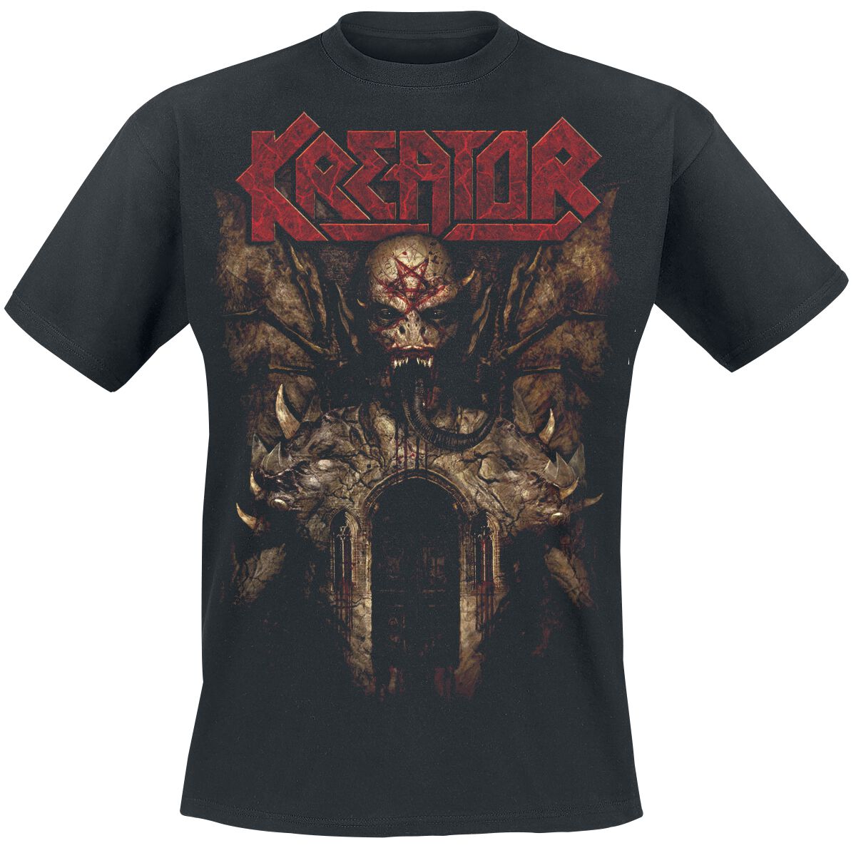 Kreator T-Shirt - Gods of Violence - S to 4XL - for Men - black - 100% cotton T-Shirts Band Merchandise