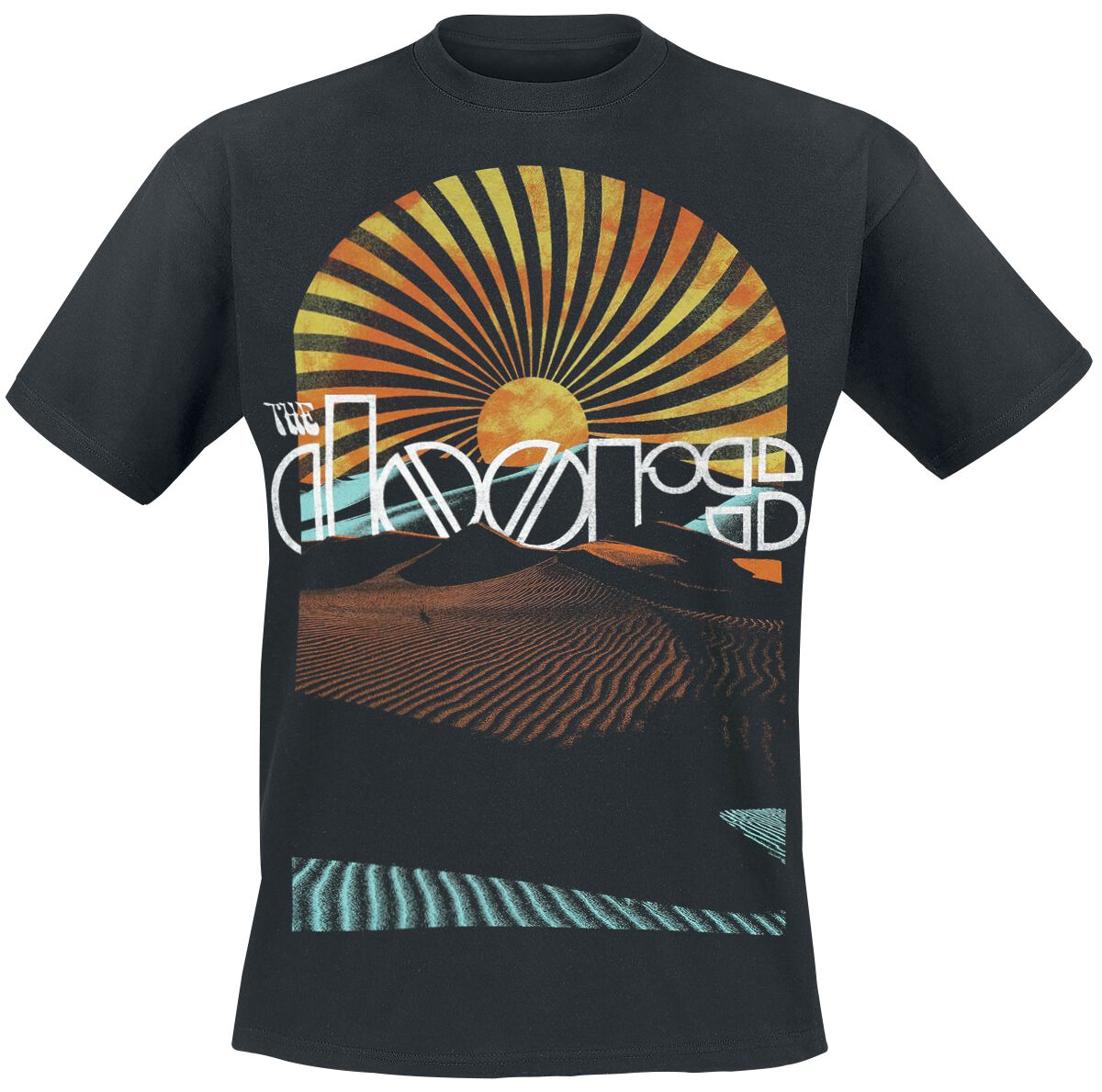 The Doors T-Shirt - Day Break - S to 4XL - for Men - black - 100% cotton T-Shirts Band Merchandise