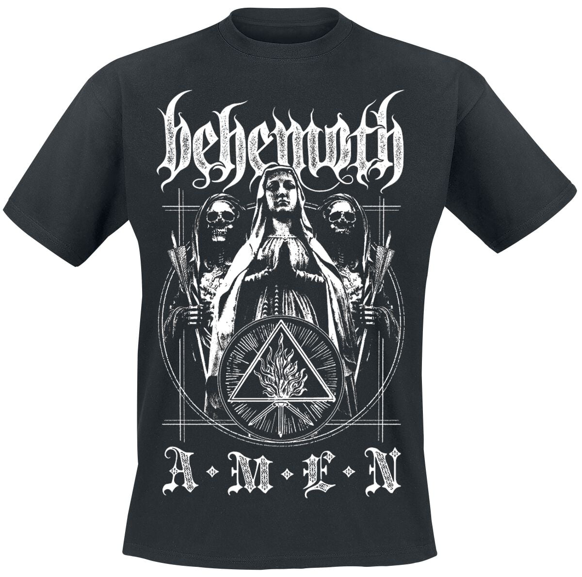 Behemoth T-Shirt - Amen - S to XXL - for Men - black - 100% cotton T-Shirts Band Merchandise