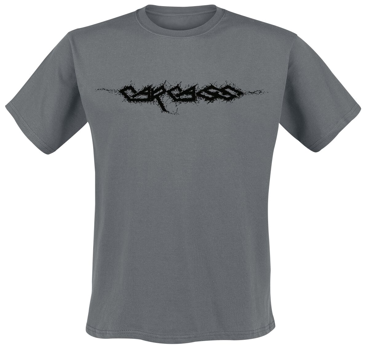 Carcass T-Shirt - Logo - M to XXL - for Men - charcoal - 100% cotton T-Shirts Band Merchandise