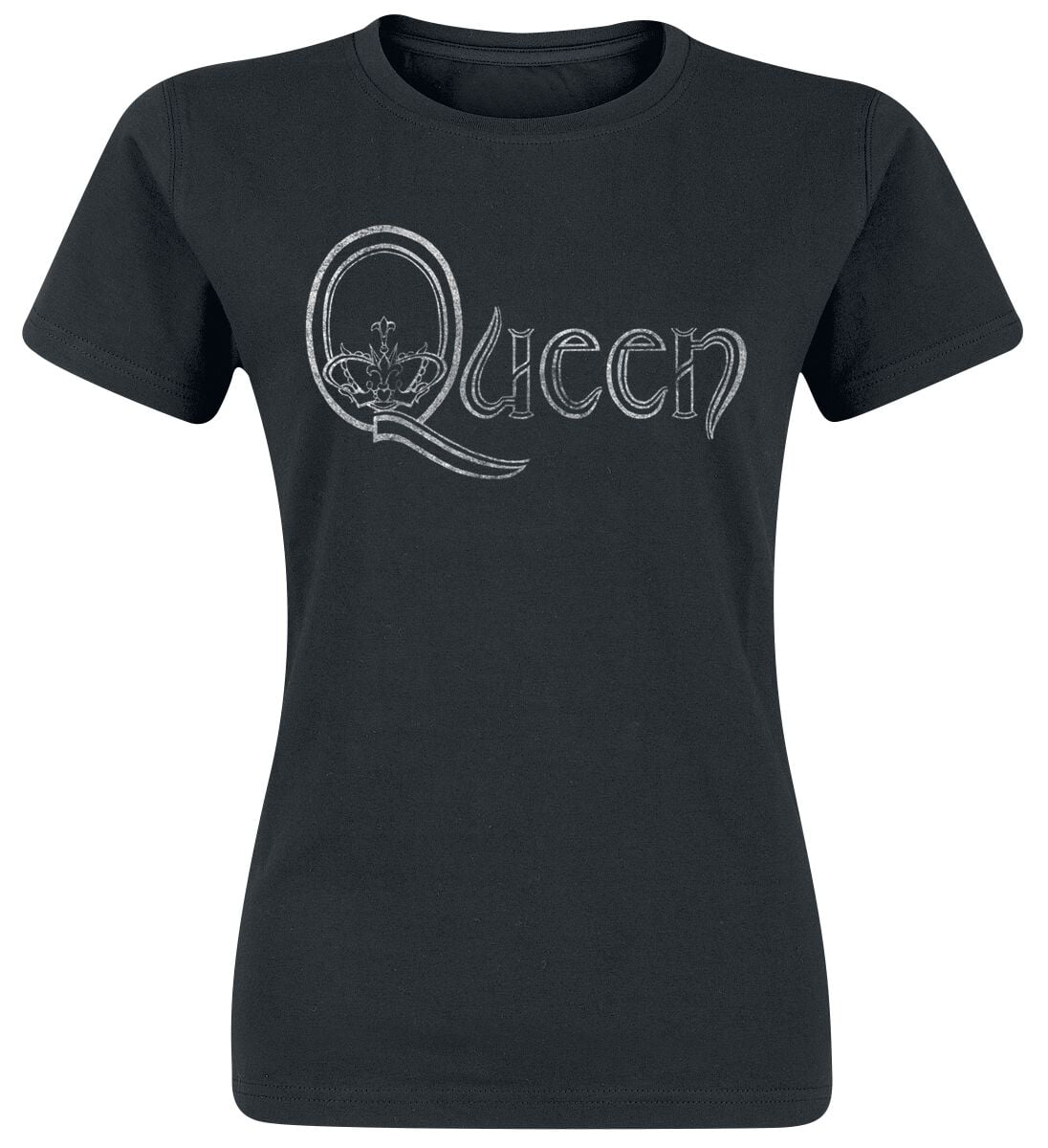 Queen T-Shirt - Logo - S to XXL - for Women - black - 100% cotton T-Shirts Band Merchandise