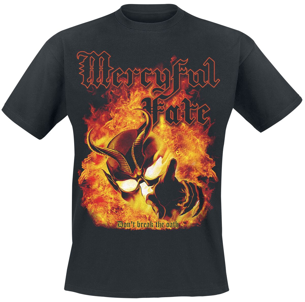 Mercyful Fate T-Shirt - Don't Break The Oath - S to XXL - for Men - black - 100% cotton T-Shirts Band Merchandise