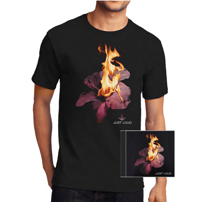 Just Loud - Just Loud CD & Album Print T-Shirt Bundle