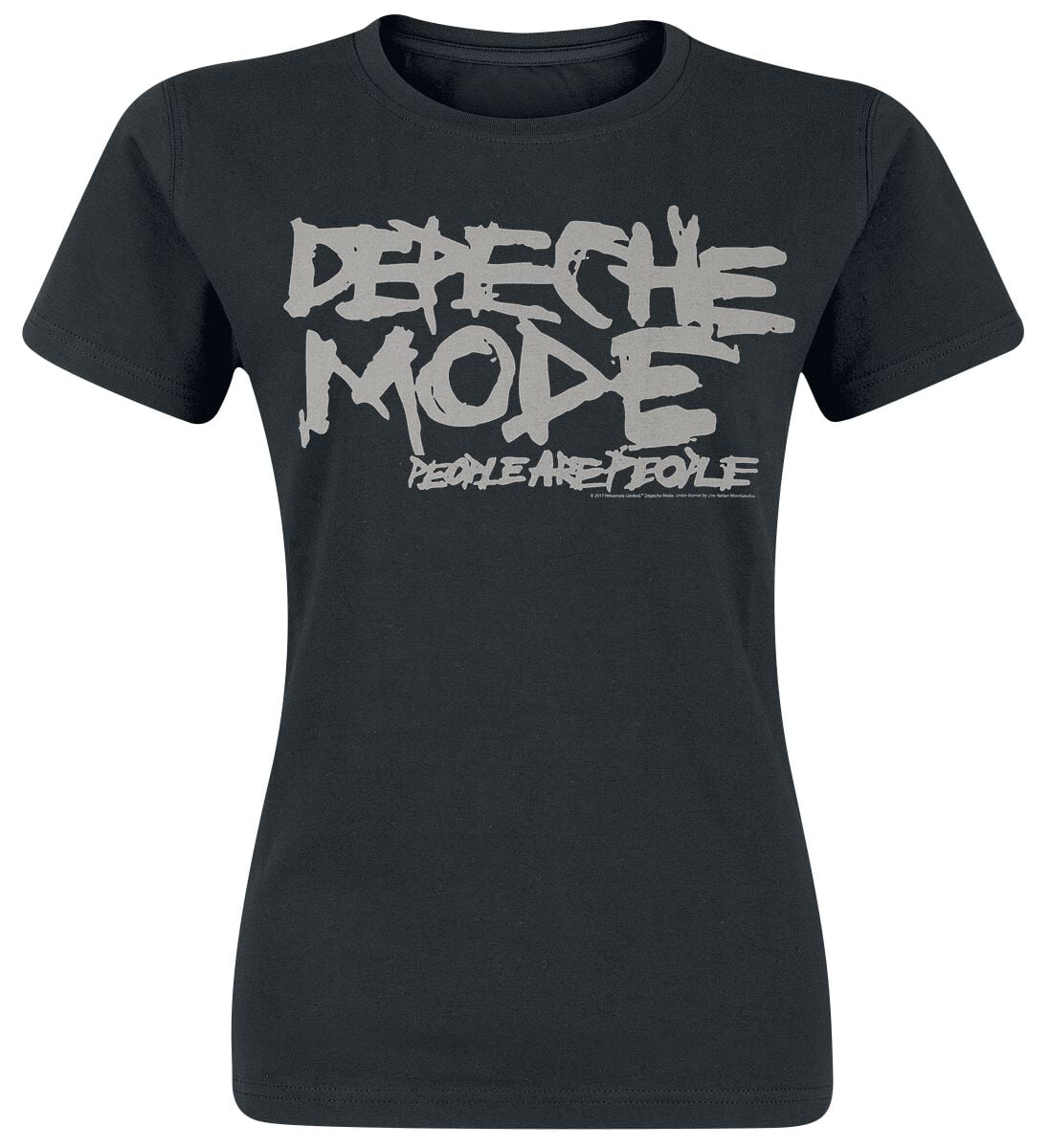 Depeche Mode T-Shirt - People Are People - S to XXL - for Women - black - 100% cotton T-Shirts Band Merchandise