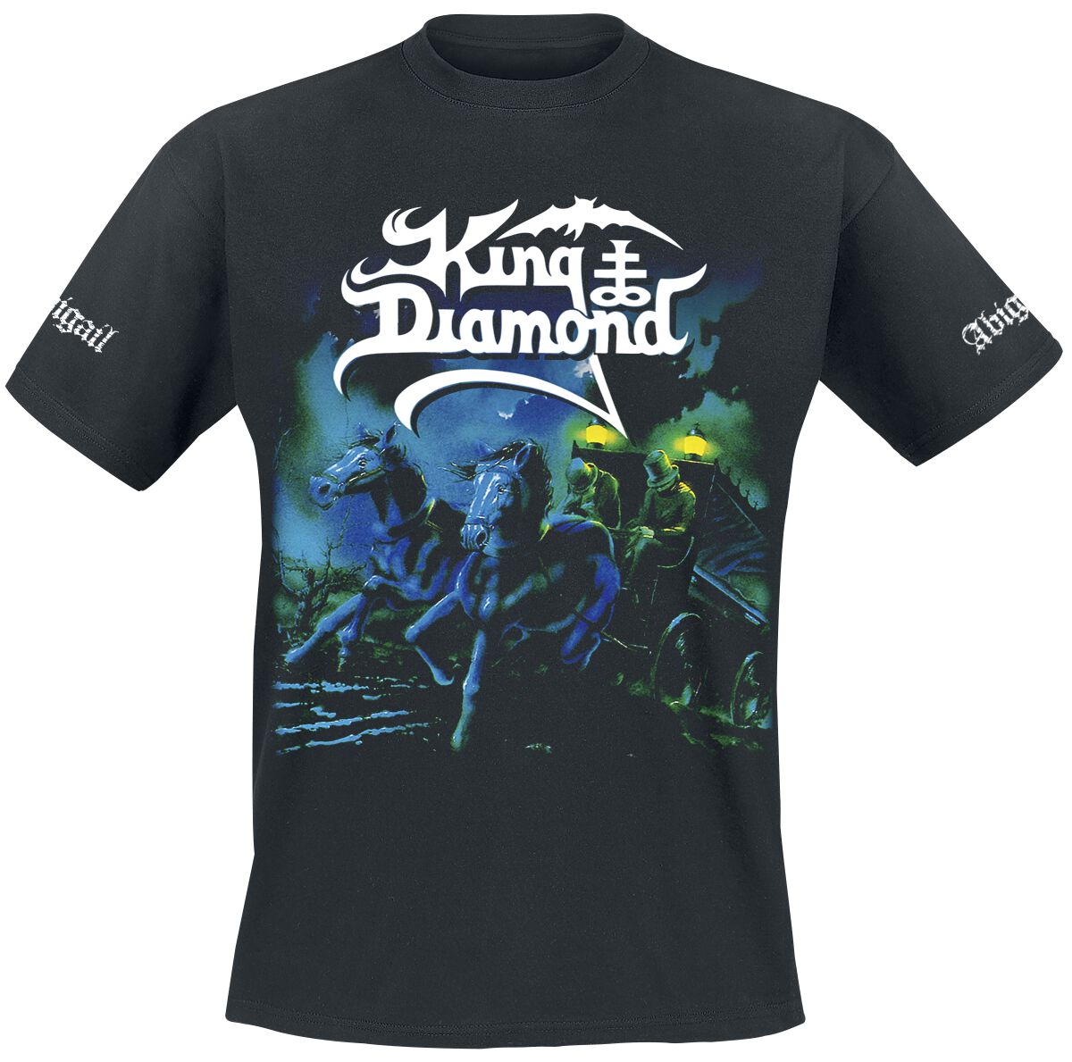 King Diamond T-Shirt - Abigail - S to XXL - for Men - black - 100% cotton T-Shirts Band Merchandise