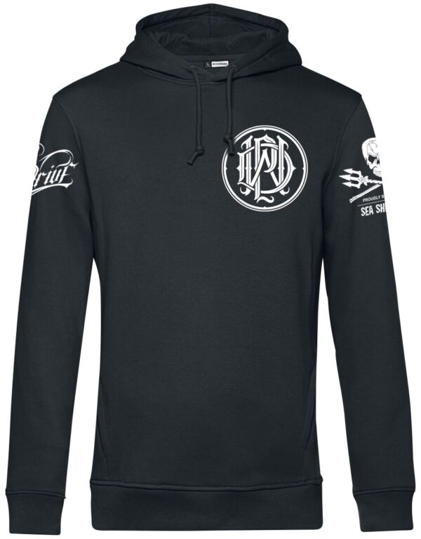 Parkway Drive Hooded sweater - Sea Shepherd Cooperation - How Will You Justifiy - S to XXL - for Men - black - 80% cotton (organic), 20% polyester (recycled) Hooded sweaters & -jackets Band Merchandise - Image 1