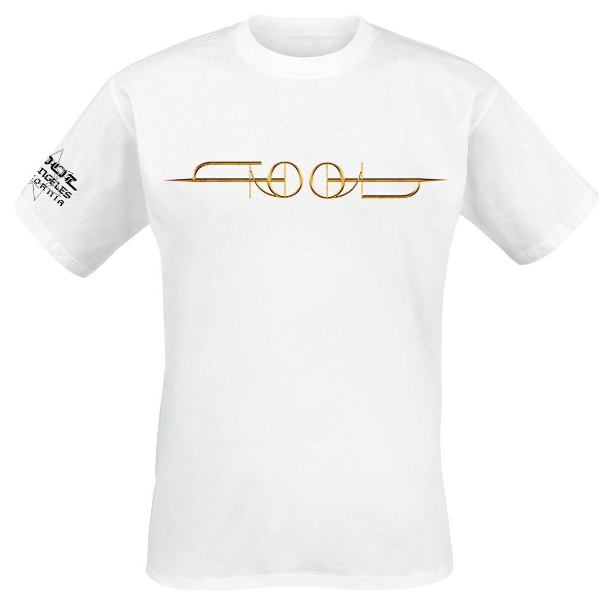 Tool T-Shirt - Gold ISO - S to XXL - for Men - white - 100% cotton T-Shirts Band Merchandise