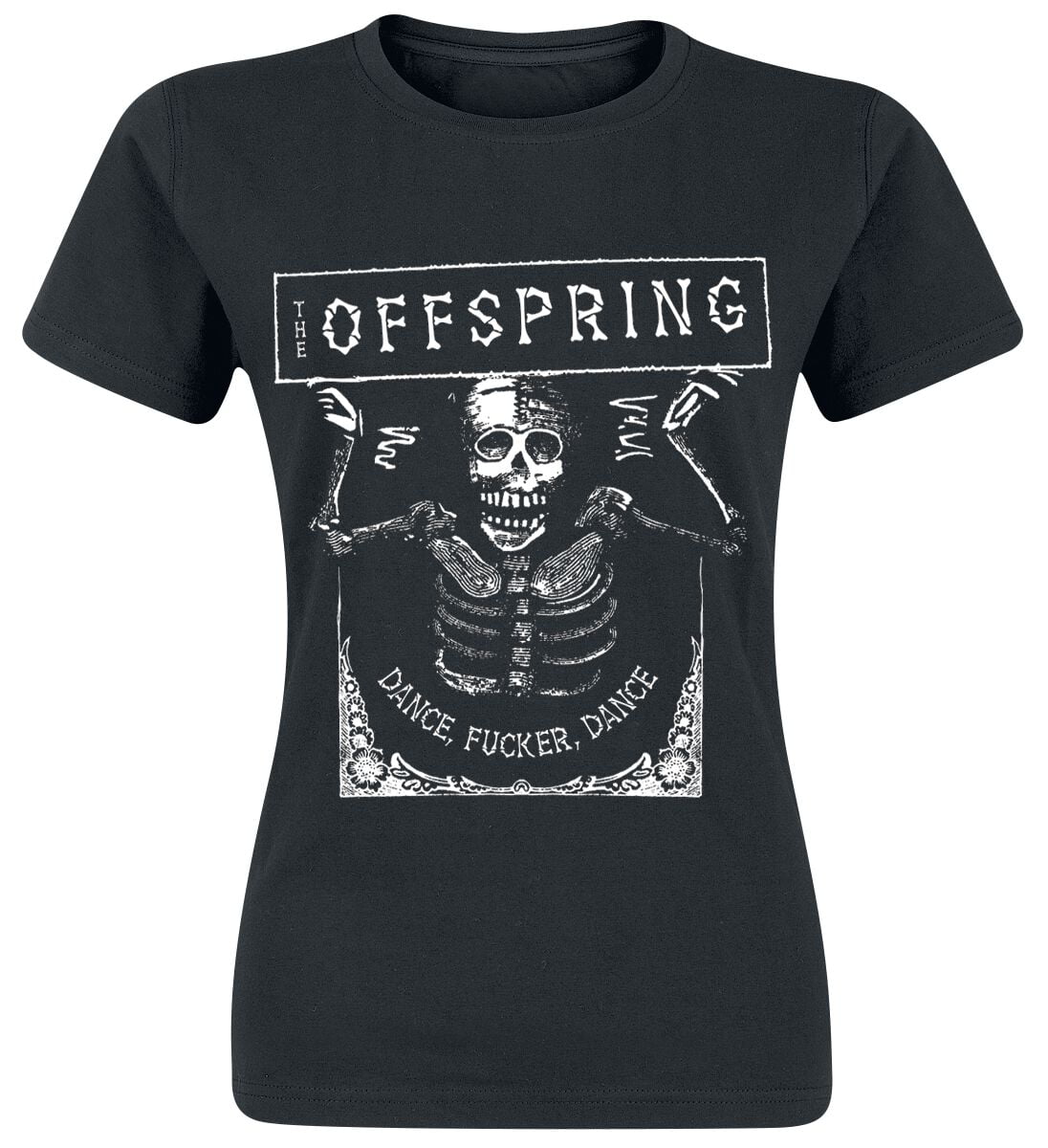 The Offspring T-Shirt - Dance Fucker - S to XXL - for Women - black - 100% cotton T-Shirts Band Merchandise