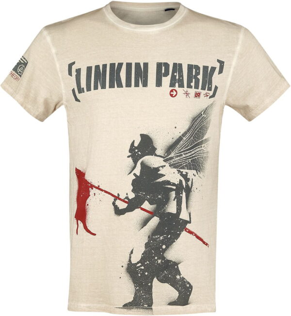 Linkin Park T-Shirt - Hybrid Theory - S to 4XL - for Men - off white - 100% cotton T-Shirts Band Merchandise - Image 1