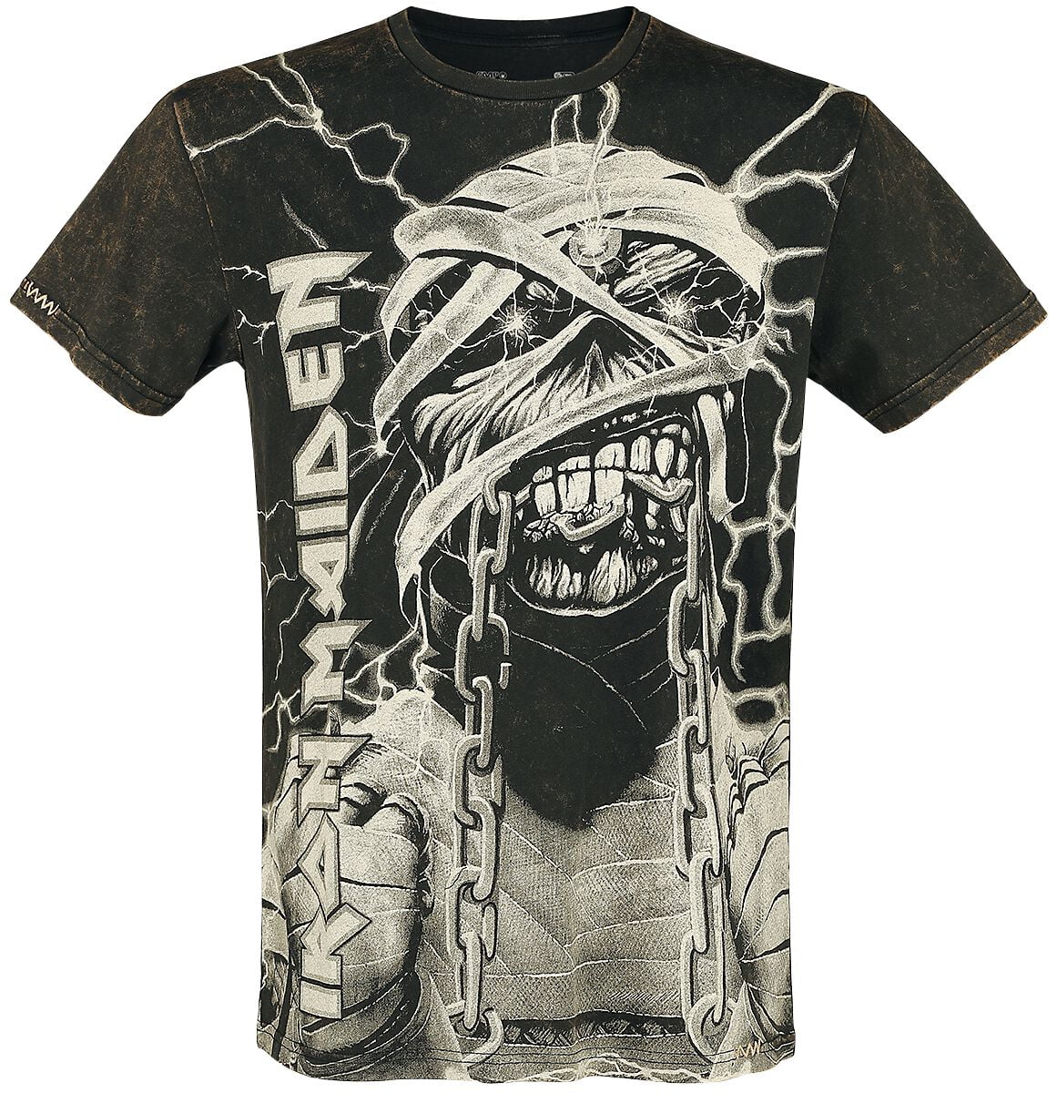 Iron Maiden T-Shirt - EMP Signature Collection - S to 3XL - for Men - brown - 100% cotton T-Shirts Band Merchandise