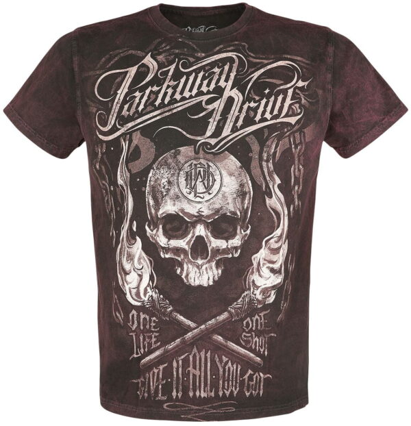Parkway Drive T-Shirt - Flame Alive - S to 4XL - for Men - rust - 100% cotton T-Shirts Band Merchandise - Image 1
