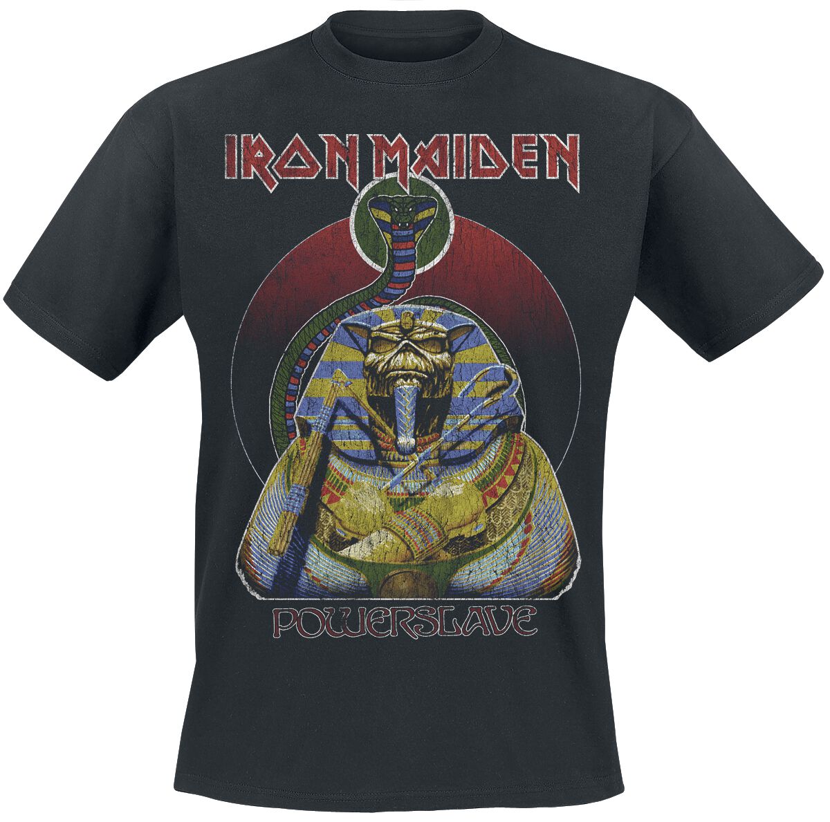 Iron Maiden T-Shirt - Sarcophagus Muted - S to XXL - for Men - black - 100% cotton T-Shirts Band Merchandise